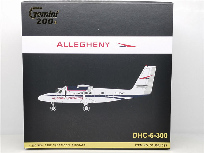 Gemini 1/200 ALLEGHENY DHC-6-300 ツインオッター Amazon.com: GeminiJets G2USA1033 Allegheny Commuter DHC-6