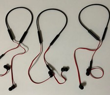    Beats by Dr. Dre - BeatsX Wireless Headphones - Defiant Black Red   PARTS  