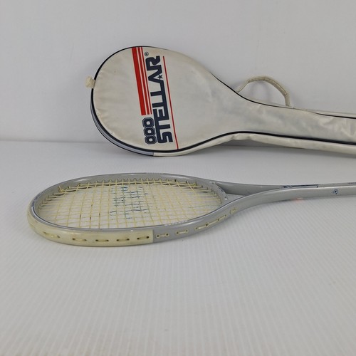 Stellar Geoff Hunt's Phoenix Graphite Quash Racquet w/ Case - Picture 5 of 18