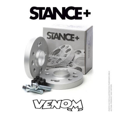 Stance+ 20mm PCD Hub Adapters VW Golf Mk3 1H 4x100 M12 to 5x100 M14