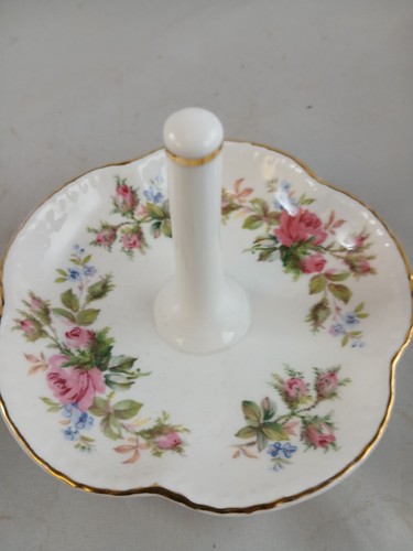 Royal Albert Moss Rose Ringhalter Bone China 1. Qualität British Vintage - Bild 2 von 8