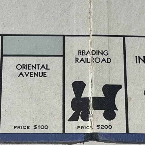 Antique Vintage 1936 MONOPOLY Game w/Board &Wood Pieces Money Instructions Box - Picture 23 of 24