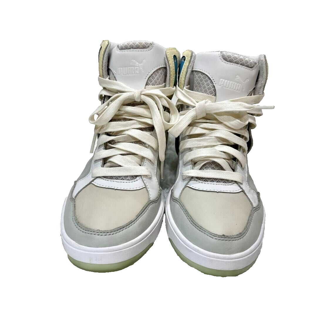 Mcq Alexander Mcqueen x PUMA High-top Sneakers US 6.5 White x Gray