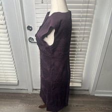 SL FASHION Long Purple Dress Size 14 new