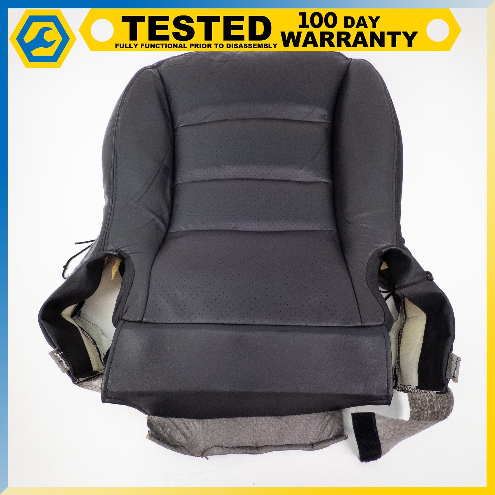 05-13 CHEVROLET CORVETTE C6 FRONT LEFT DRIVER BOTTOM LOWER SEAT OEM