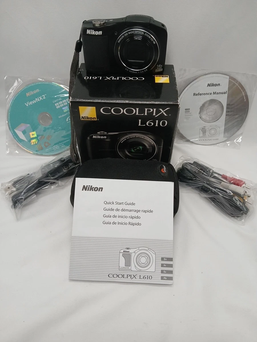 Nikon Coolpix L610 Image Stabilization Digital Cameras for Sale