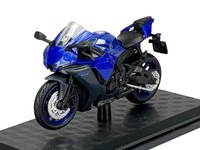 Alloy Car Yamaha R1 Blau 1:18 Motorrad Die Cast Model Neu Im Kasten