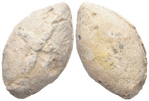 Ancient GREEK Lead Sling Bullet 4th–1st Cent BC 46.2 g 31 mm, Rare Archer