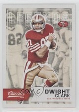 2016 Panini Classics Legends Blue Back Dwight Clark #182 0k0