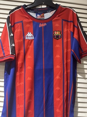 97/98チェルシー ホーム #9 Cロナウド L Vintage 97/98 Barcelona Home Jersey Ronaldo #9 size Large | eBay