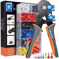 Crimpzange 0,08-16Mm² Mit AderendhüLsen Set 1200 StüCk Presszange Werkzeug Kit