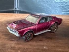 1970 Hot Wheels Redline Mighty Maverick Deep Dark Magenta US Base Dark Interior