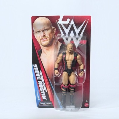 WWE Main Event Series 167 Stone Cold Steve Austin Mattel Action Figure 2026