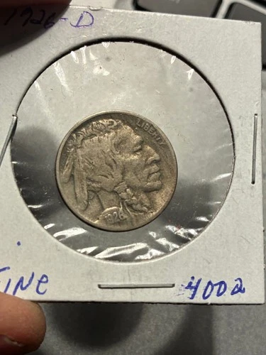 1926 - D - Buffalo Nickel - Very Good -  $1.99 Shipping