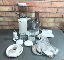 Kenwood FP505 Food Processor Blender Multi Pro Tested Working Attachments