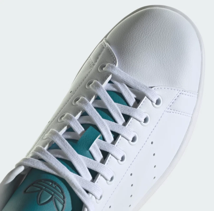 ID1974 Adidas Stan Smith bianche scarpe da uomo moda uomo - Immagine 2 di 4