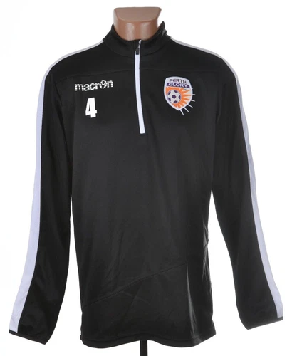 PERTH GLORY 2010'S FOOTBALL TRAINING TOP MACRON XL #4