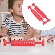 2Pcs Durable Plastic Scorekeepers for Football Table Games Red Outdoor Use