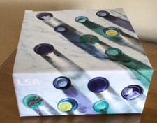 LSA International Coro Glass Tumber, Set of 4, 310ml, Assorted Lagoon
