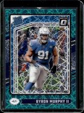 2024 Panini Donruss Optic Byron Murphy II Teal Velocity Rated Rookie #217