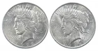 1922 & 1922 & Peace Silver Dollar $1 Bullion Collection Lot *948