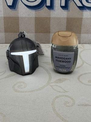 Bath & Bodyworks x Star Wars Mandalorian LightUp Helmhalter & Handgel NEU UK