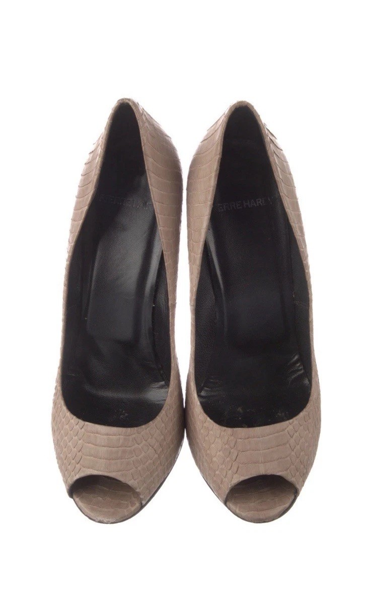 Pierre Hardy Python High Heel Pumps - image 3