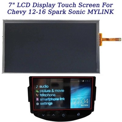 7'' LCD Display Touch Screen For Chevy 12-16 Spark Sonic MYLINK Navigation Radio