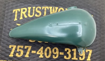 OEM 1967 THROUGH 1973 HARLEY FL FLH SHOVELHEAD GAS TANK SET 5 GAL
