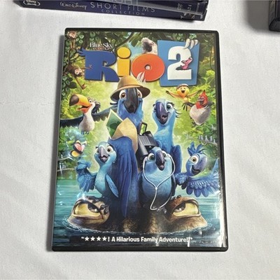 Rio 2 DVD G Animation W/ Subtitles Region 1 NTSC Widescreen 16:9