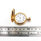 1903 Waltham 0S 7J Seaside Model 1891 35mm Double Hunter Pocket Watch #WB5323-2 — photo 7