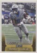 2020 Leaf Draft Gold Patrick Taylor Jr #51 0b3