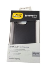 OtterBox iPhone 15 Pro Max Symmetry Series Clear Case with MagSafe - black