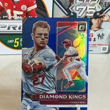 Panini 2022 Donruss Optic Diamond Kings Tyler O'Neill #22 Blue Prizm /75