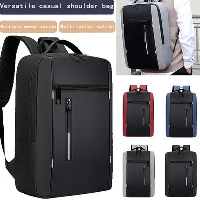 Modischer Business Laptop Rucksack Große Kapazität Stoßfest Computer Reisetasche