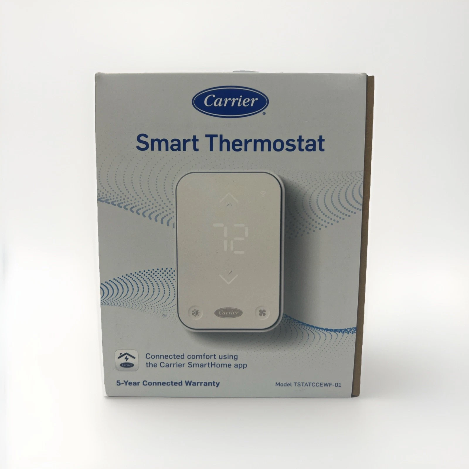 Carrier Smart Thermostat TSTATCCEWF-01 – WiFi Enabled, Energy Efficient, New
Opens in a new window o