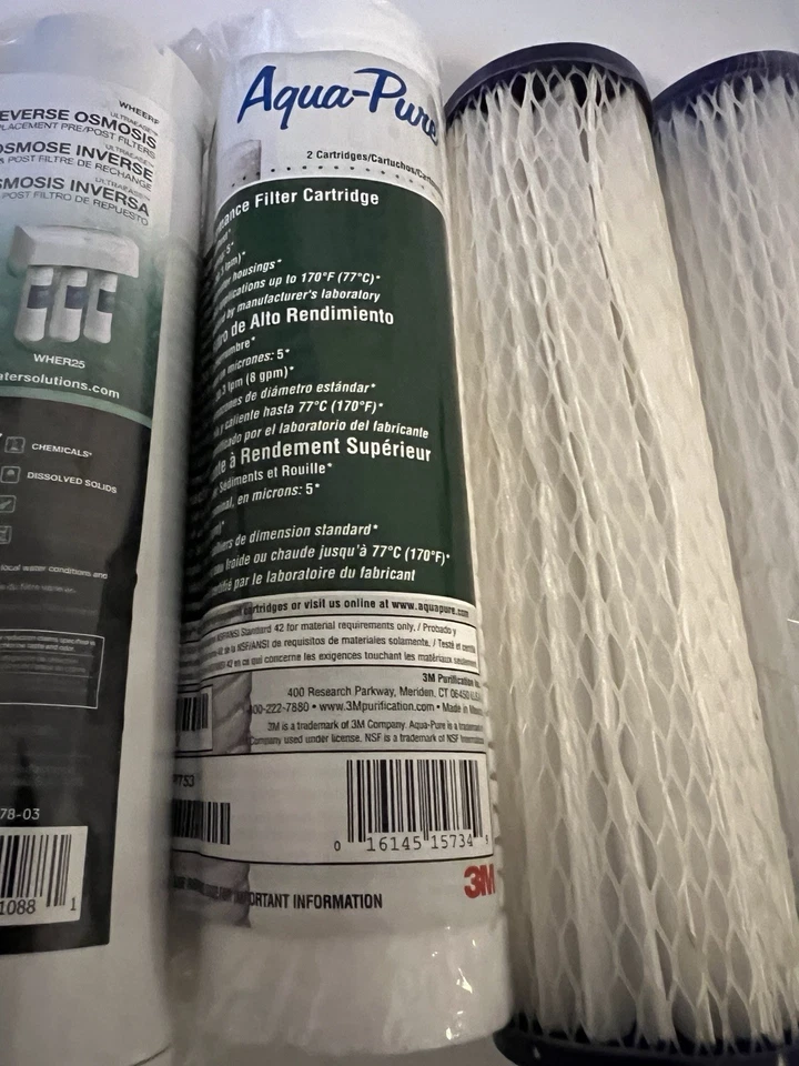 2 Pack Whirlpool WHEERF Ultraease Systems for Wharos5 and Wher25 - Image 3 of 3