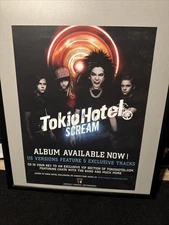 Tokio Hotel 18 X 24“ Promo Poster 2008 Scream