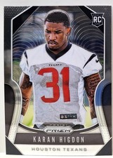 2019 Football Panini Prizm Card #333 Houston Texans Karan Higdon