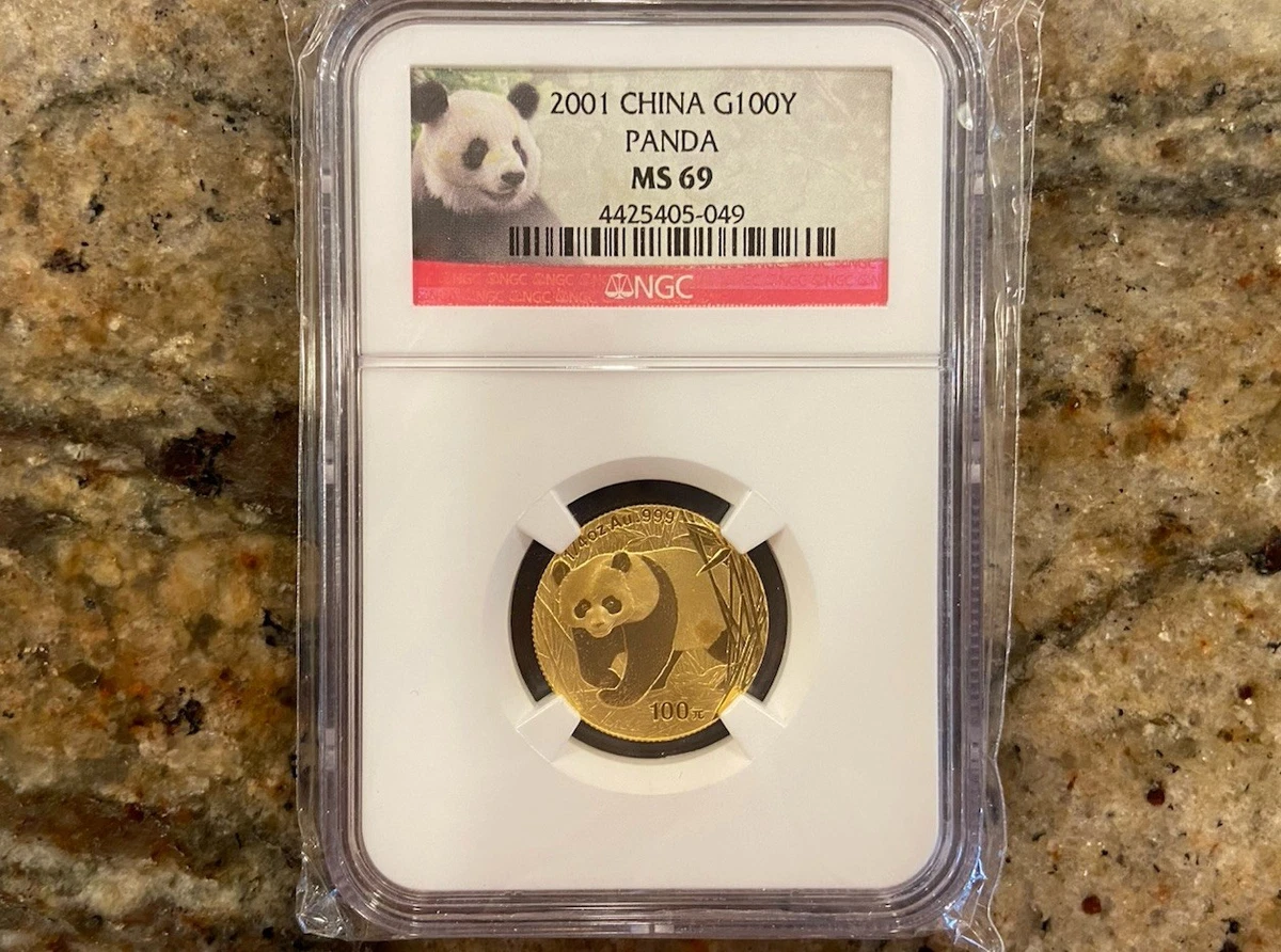 2001年中国熊猫金币| eBay