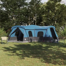 Tente avec toit avec stockage Polyester 185T avec revêtement PU d'été vidaXL vid