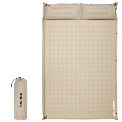 Connectable Double Self Inflating Sleeping Pad, 1.18'' Memory Foam Camping Pad...