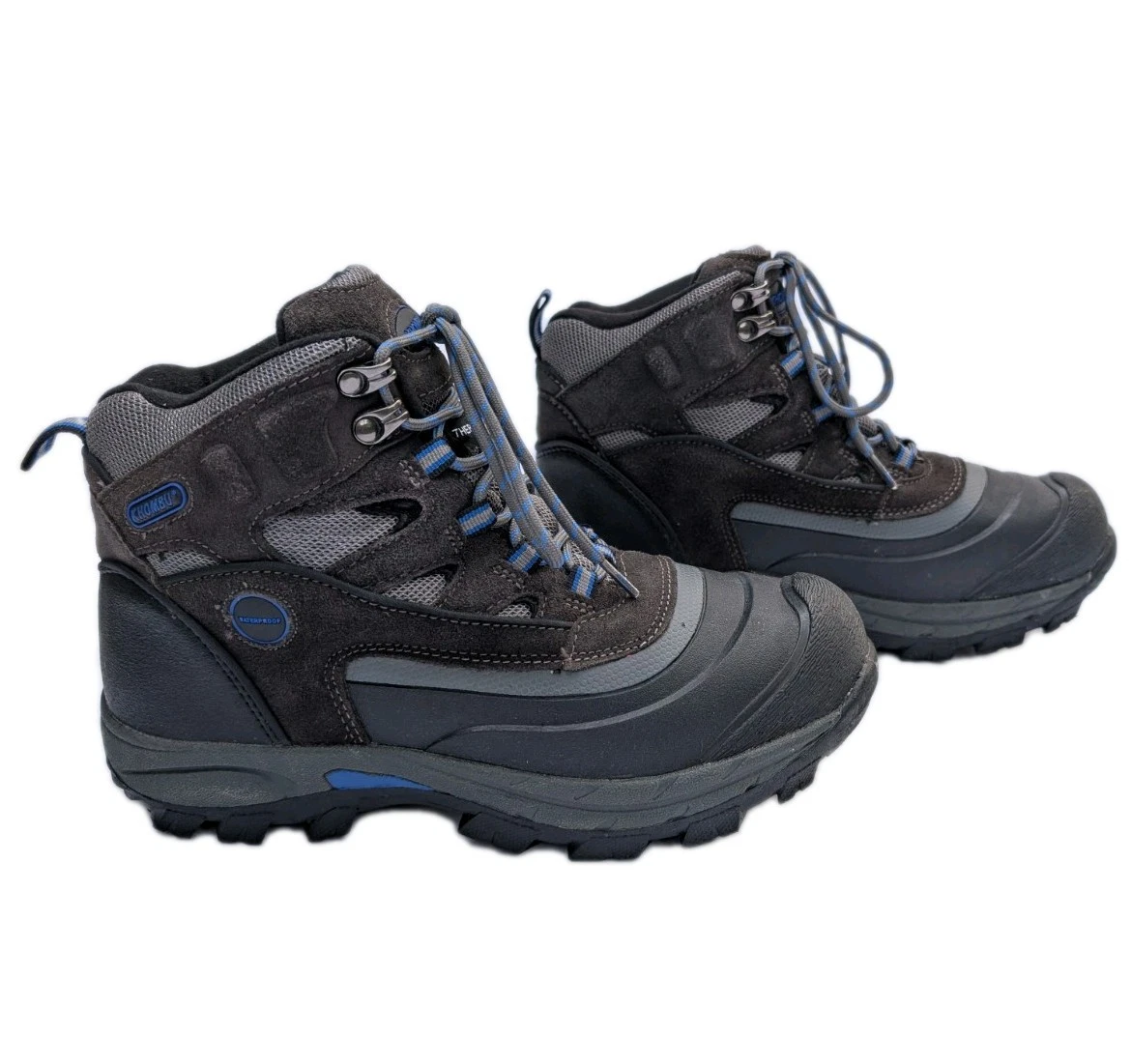 Khombu Men's Sz 8 Thermolite Fleet 146740 Waterproof Cold Weather Gorpcore Boots