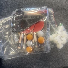 Stiga Performance 2 ￼or 4 Player Table Tennis Set With 5 Three Star Balls +Extra