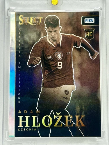 2022-23 Panini Select FIFA Artistic Impressions Prizm #4 Adam Hlozek RC SSP
