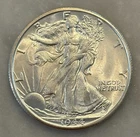 1944-D Walking Liberty Half Dollar - BU - Brilliant Uncirculated - 90% Silver