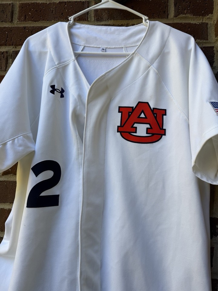 Auburn Baseball Game Used Chris Rembert Team Issued Jersey | eBay