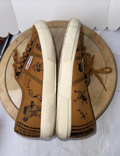 Superga X Konstantin Kakanias Size 10.5 Greek Print - Picture 6 of 11