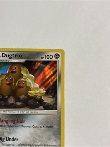 Juego base holográfico Alolan Dugtrio 87/149 SM - Imagen 3 de 6
