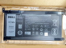 Genuine 42Wh WDXOR WDX0R Battery For Dell Inspiron 15 5567 5568 5368 7368 7569